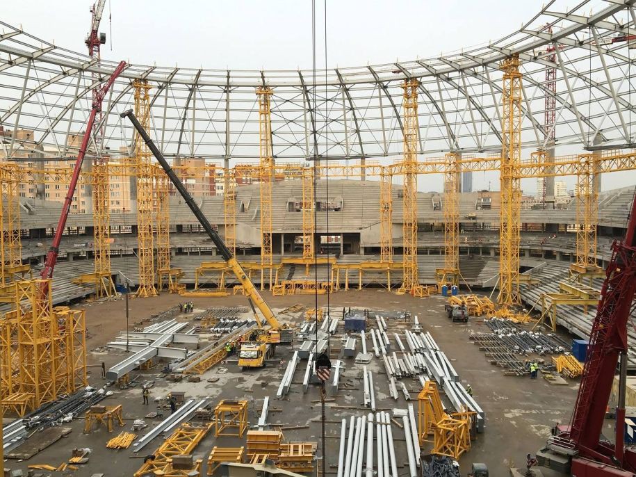 Реконструкция стадиона Динамо