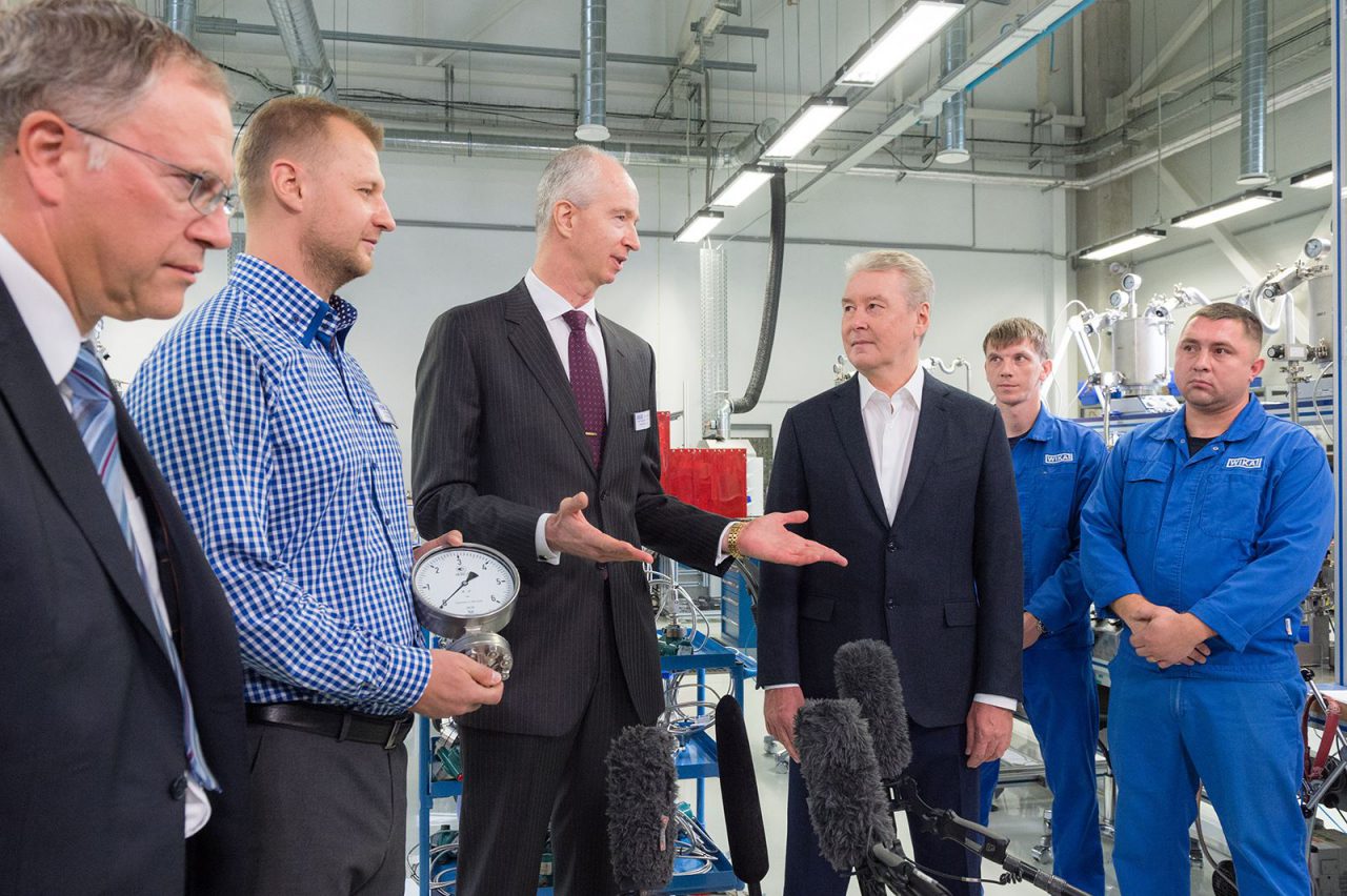 Мэр Москвы открыл новый завод измерительных приборов