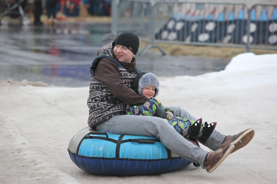 В «Лужниках» проходит зимний праздник Winter Games