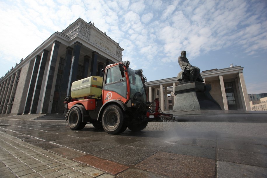 Собянин объявил о начале уборки Москвы после зимы