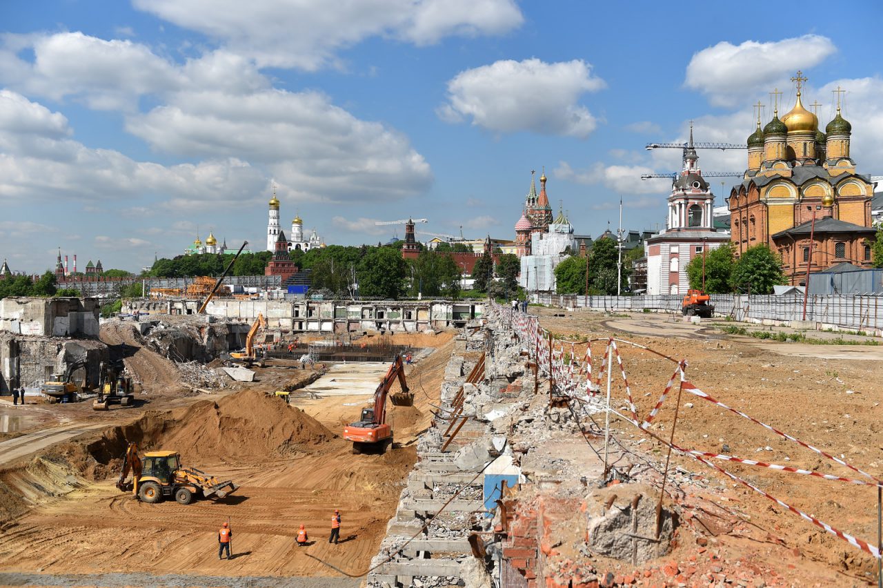 раскопки старой москвы