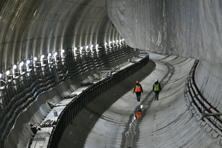 Проложено около 6,5 км тоннелей второго этапа Некрасовской линии метро