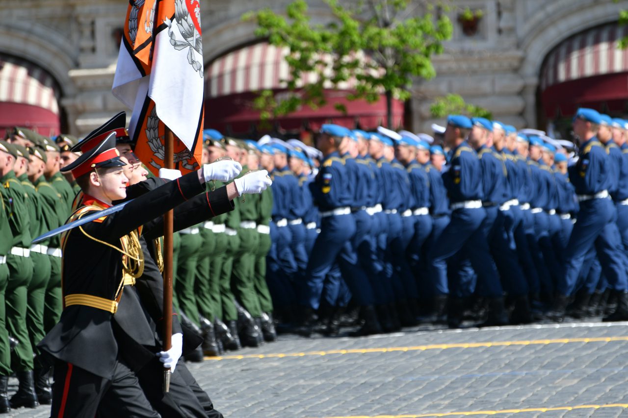 Московские кадеты приняли участие в Параде Победы на Красной площади