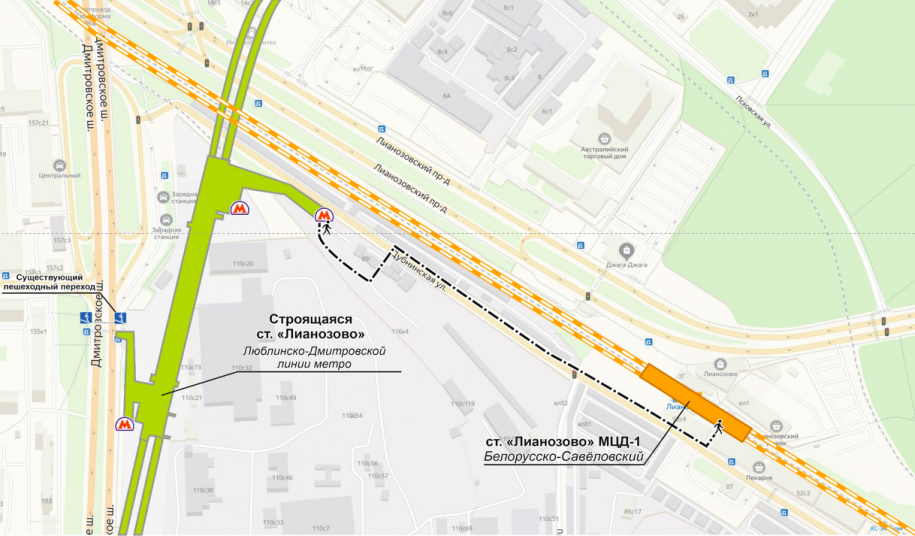 Станцию метро «Лианозово» планируют открыть в 2022 году