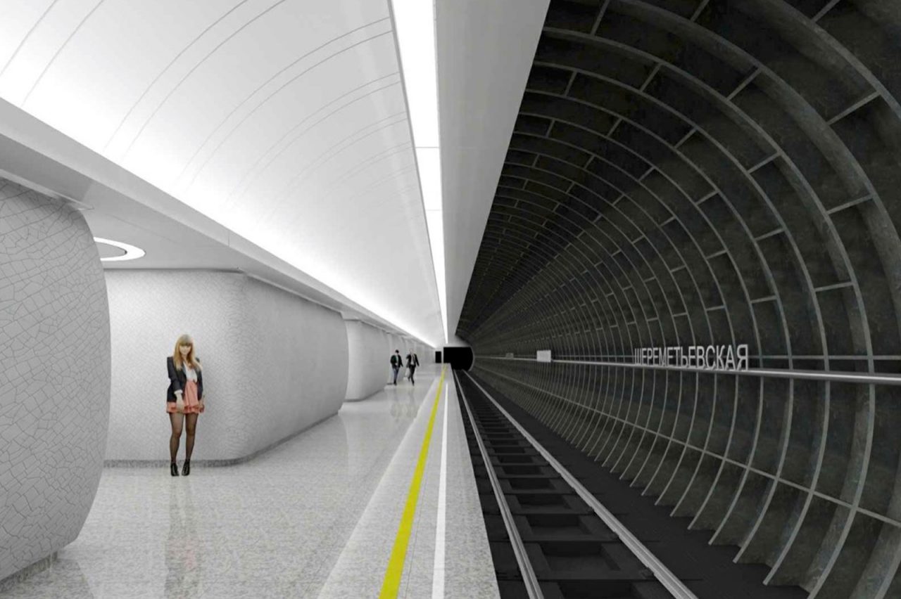 Готовность станции Большого кольца метро «Марьина роща» превысила 60%