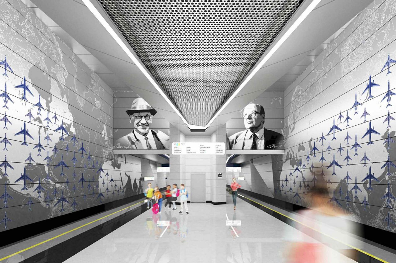 На строящейся станции метро «Внуково» близятся к завершению работы по выносу инженерных коммуникаций