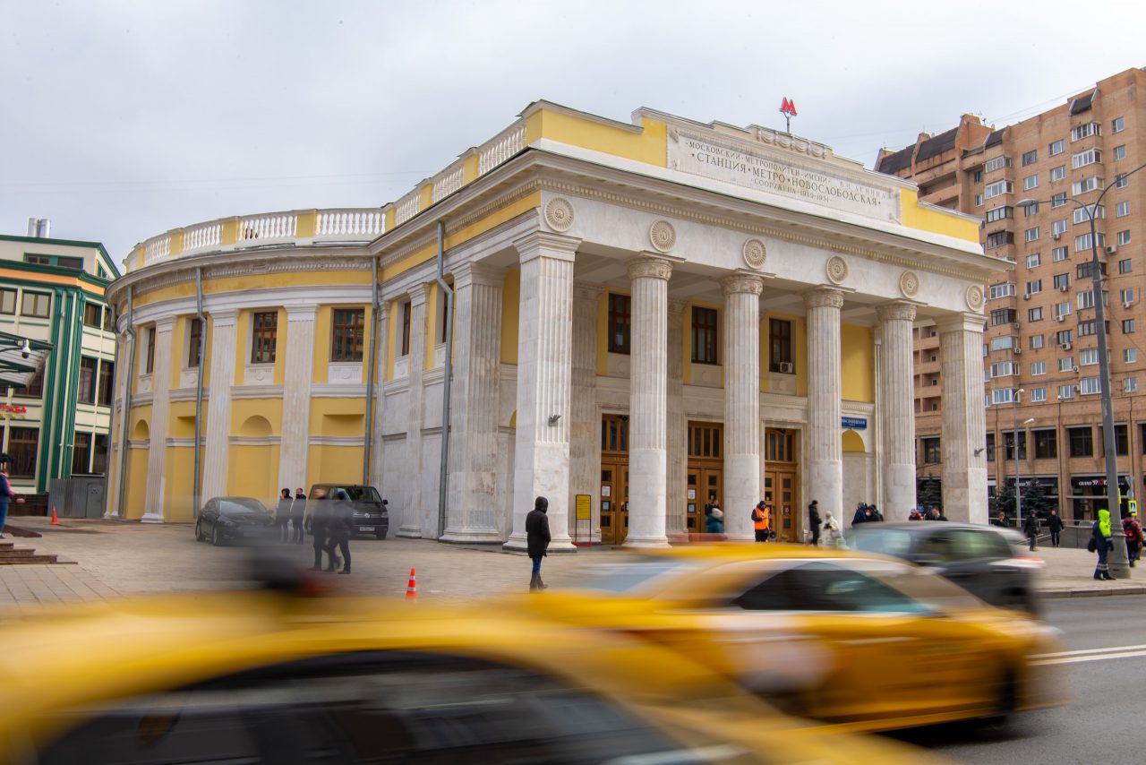 После реконструкции открылся вестибюль станции метро “Новослободская”