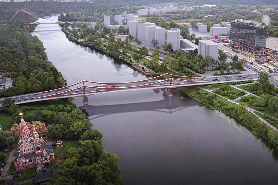Семь новых мостов построят в Москве