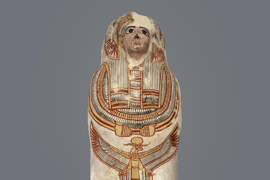 Египетский мумий выставили в Пушкинском