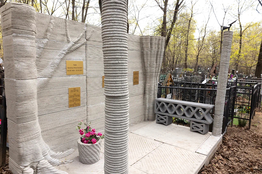 В Москве памятник распечатали на 3D-принтере