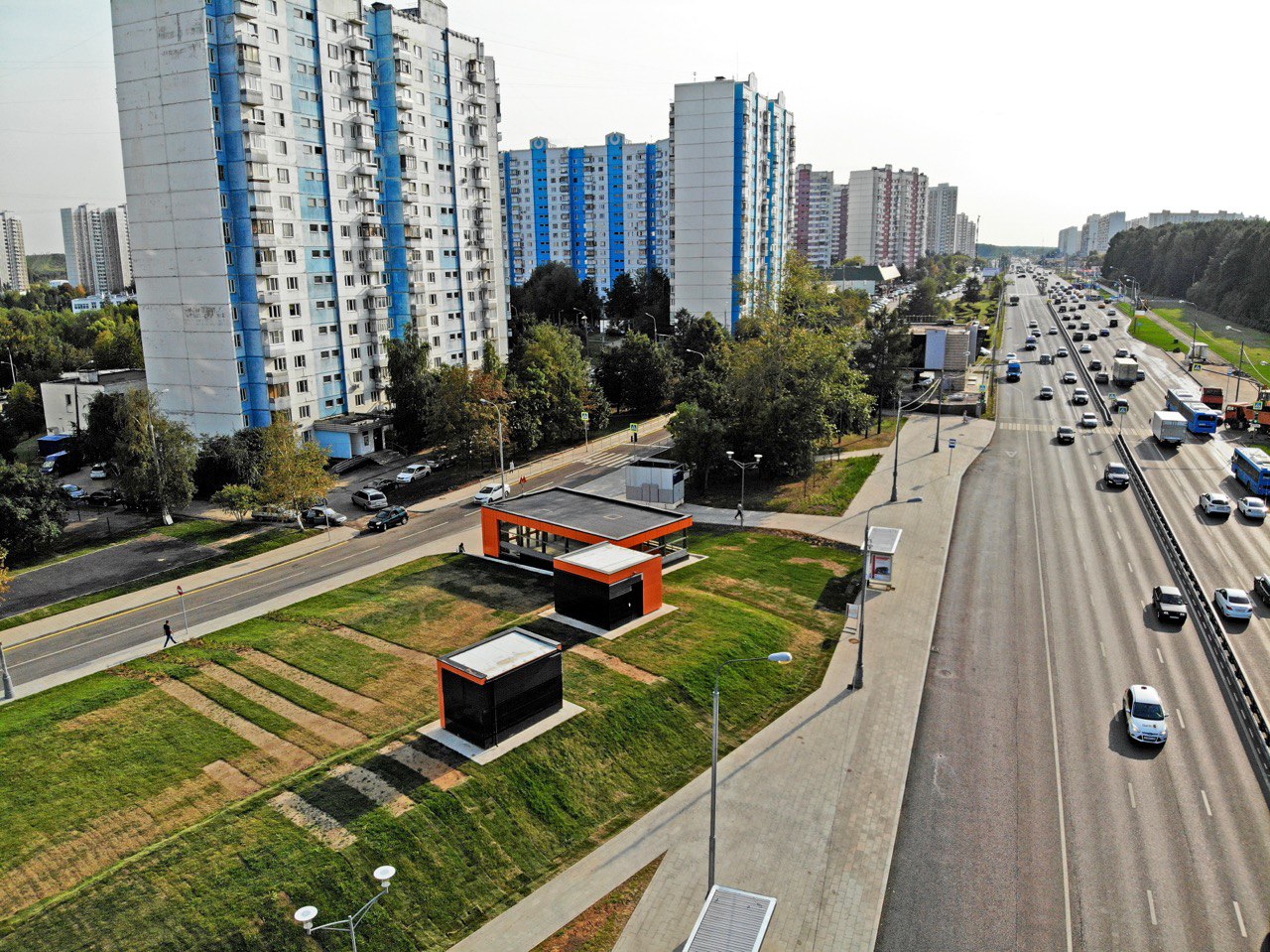 Началось строительство дублера Боровского шоссе