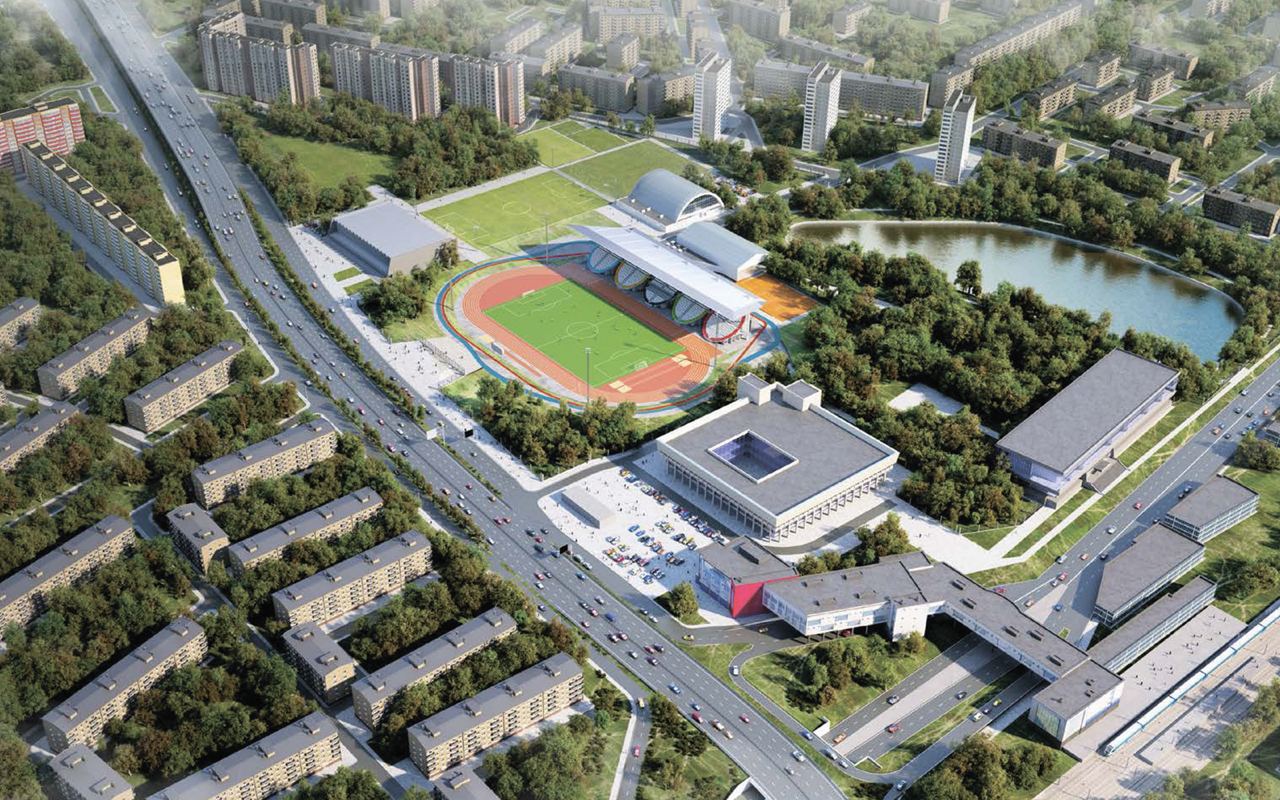 Стадион «Москвич» реконструирован