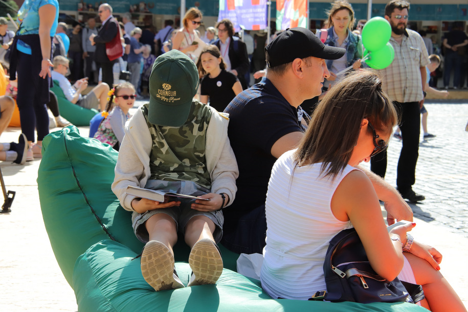 На Красной площади открылся книжный фестиваль