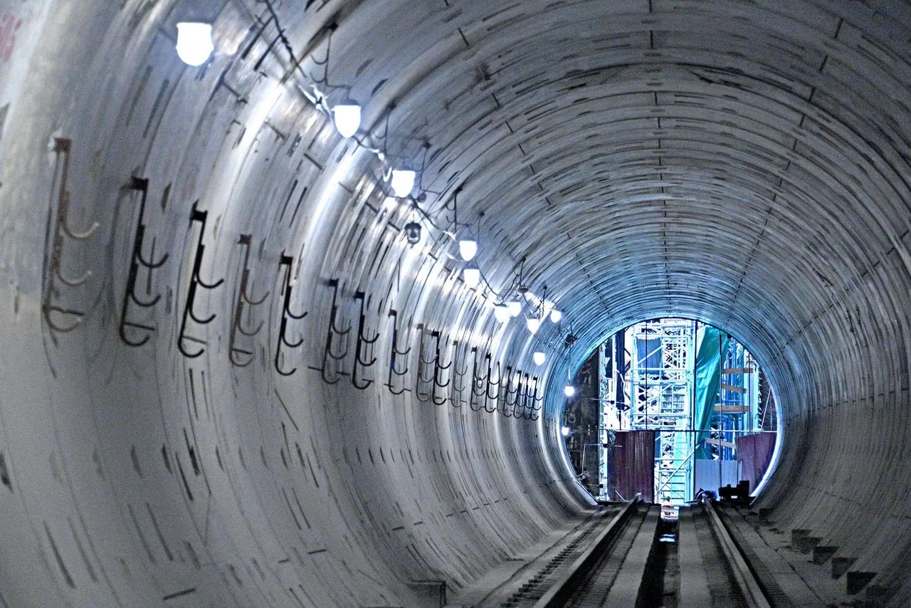 Проходка тоннеля Троицкой линии выполнена на 70%