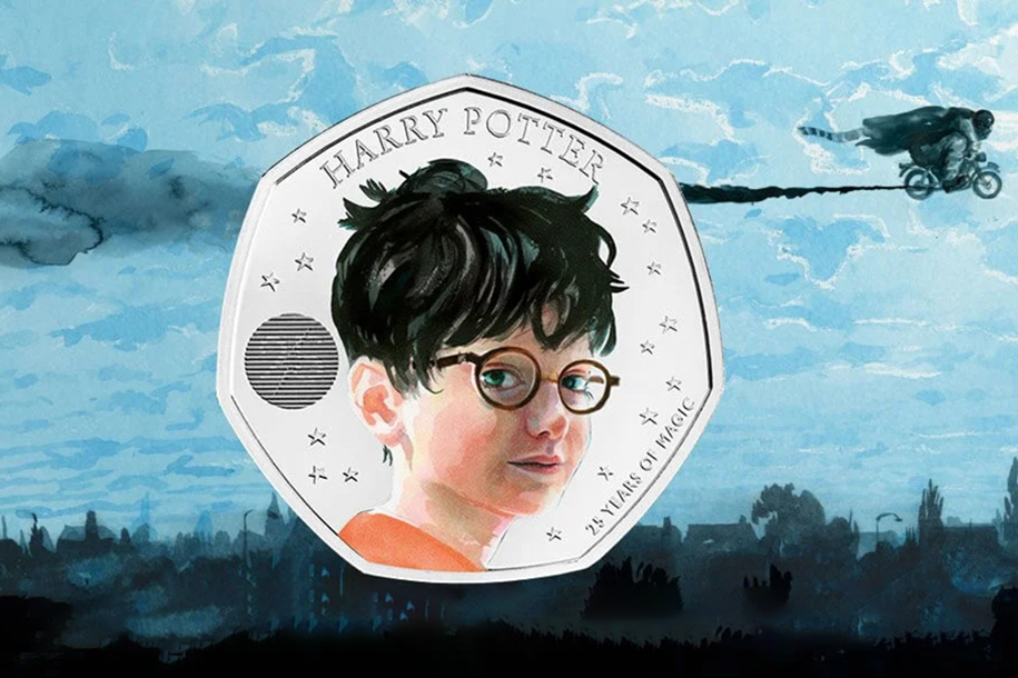 Гарри Поттер появился на монетах Великобритании