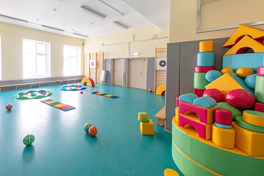 В детском саду в Прокшино спроектировали пространства с доступом для взрослых
