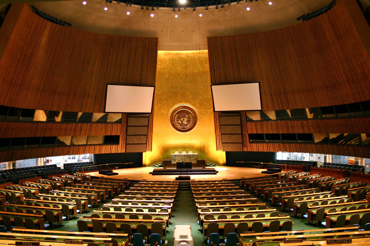 На заседаниях ООН выступили послы несуществующего государства