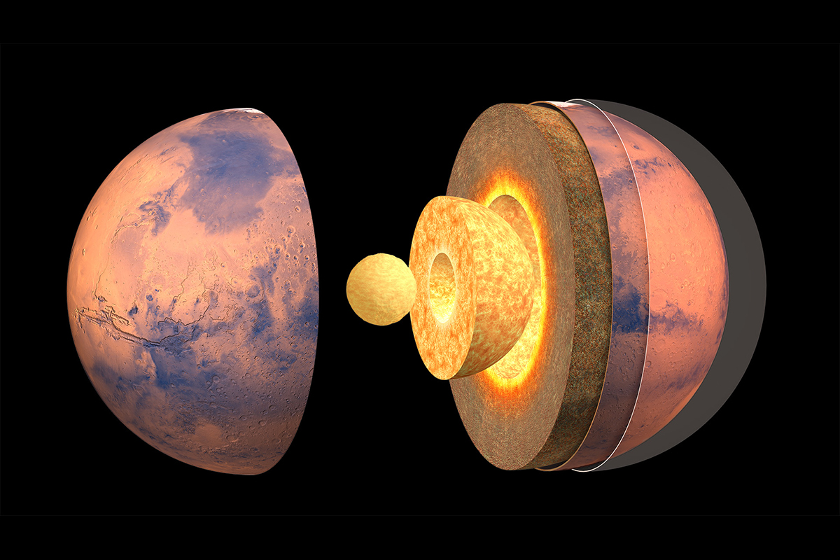 Ученые рассказали, из чего состоит ядро Марса