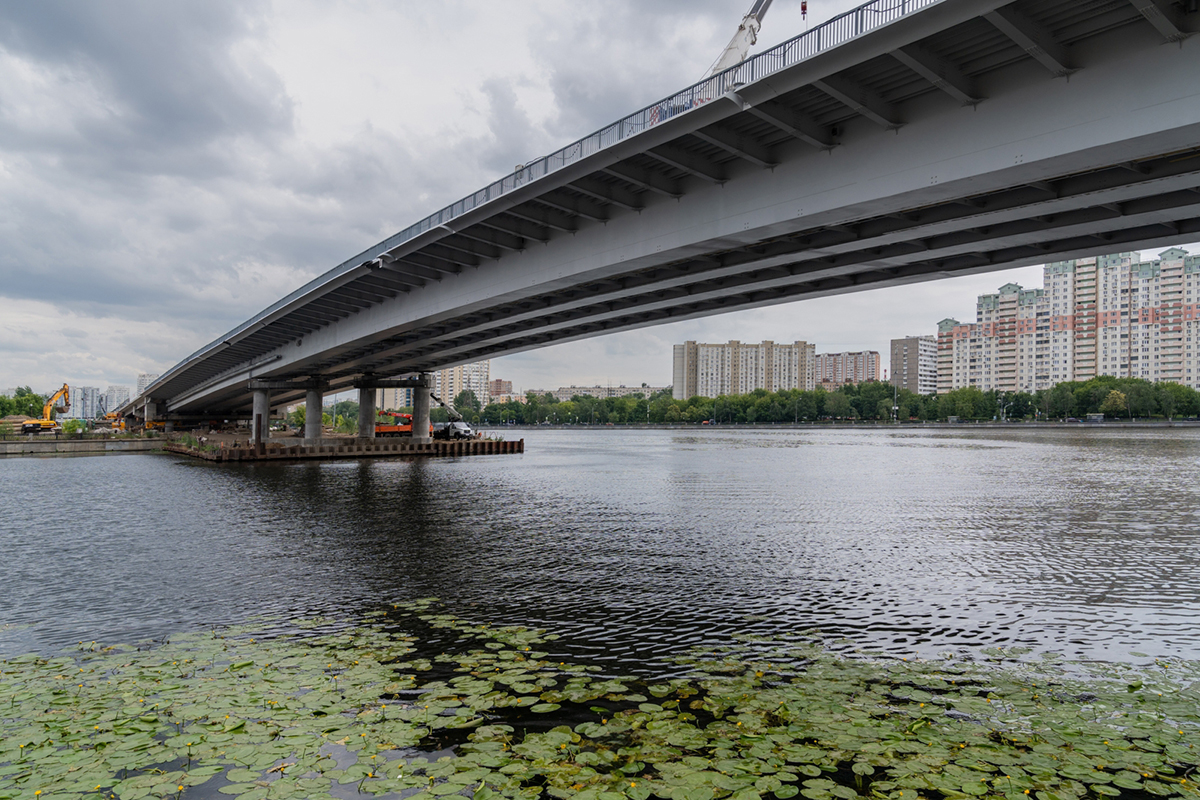 Андрей Бочкарёв: Автомобильный мост через затон Новинки готов на 90%