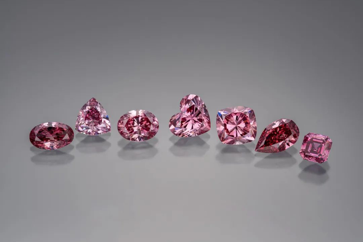 Розовые алмазы появились на месте распада суперконтинента