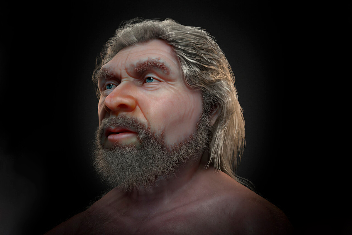 Ученые воссоздали внешность неандертальца Старика