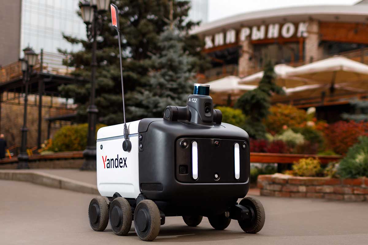 «Яндекс» намерен вдвое увеличить парк роботов-курьеров в следующем году