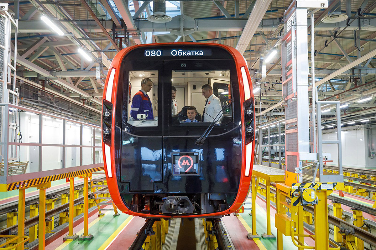 На зеленой ветке метро запустят новые поезда «Москва-2020» — Собянин