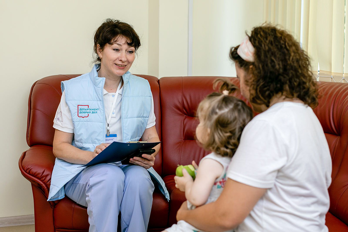 Социальные координаторы появились еще в четырех московских детских больницах