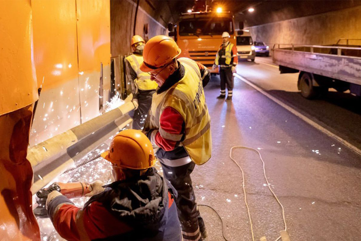 В Москве приступили к ремонту Лефортовского тоннеля