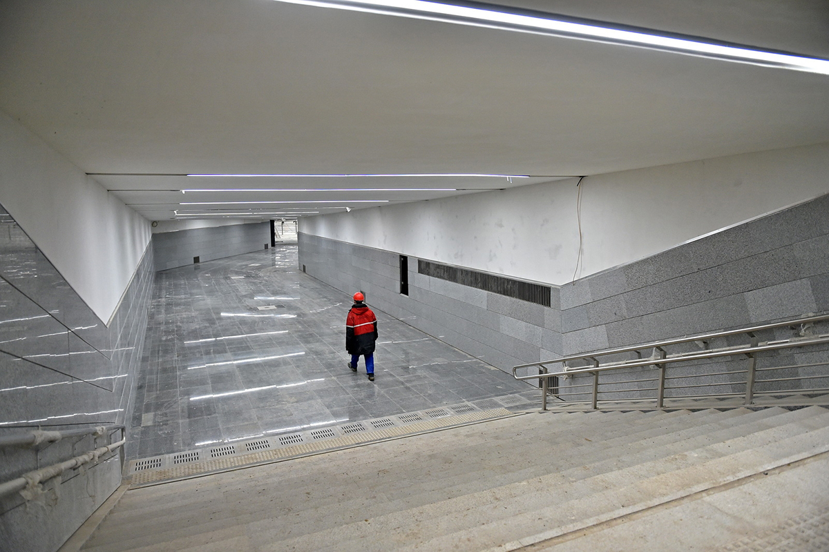 Андрей Бочкарёв: Пешеходный тоннель на ул. Вавилова под Третьим транспортным кольцом будет достроен