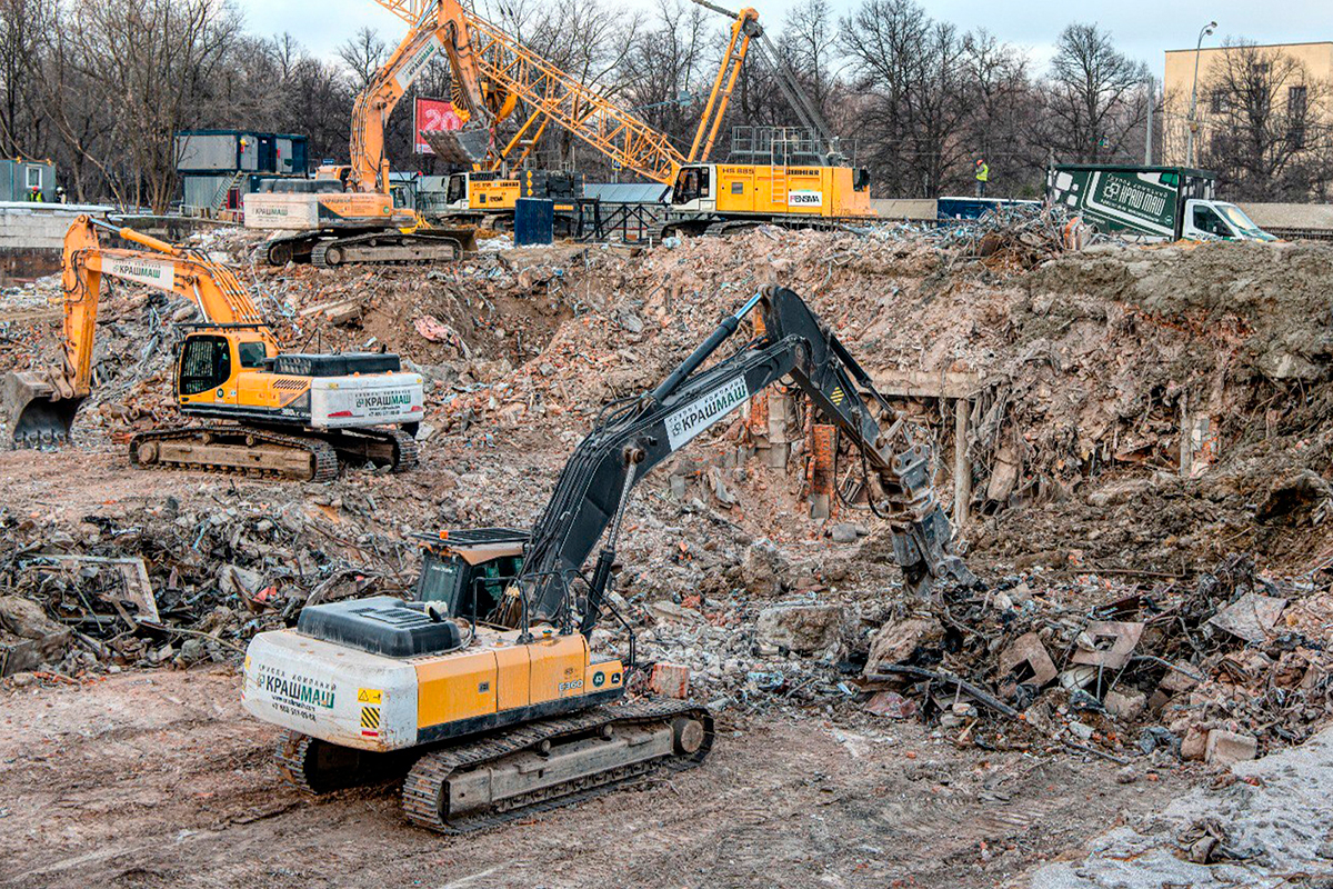 Андрей Бочкарёв: На востоке столицы демонтировали недостроенный пейнтбольный центр