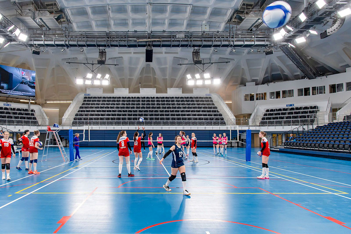 Собянин открыл обновленный универсальный спортивный зал «Дружба» в «Лужниках»