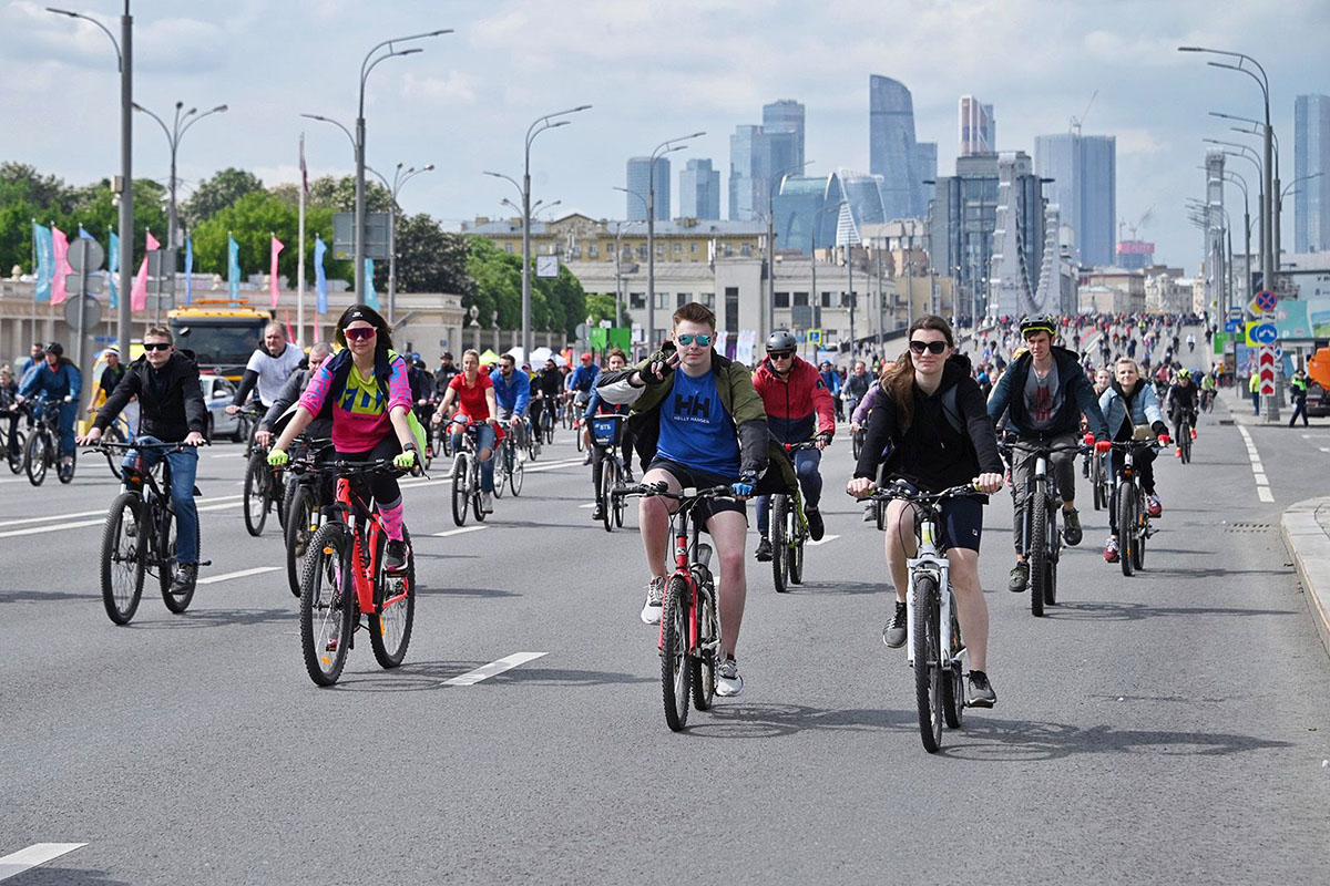 Весенний велофестиваль состоится в Москве 18 мая