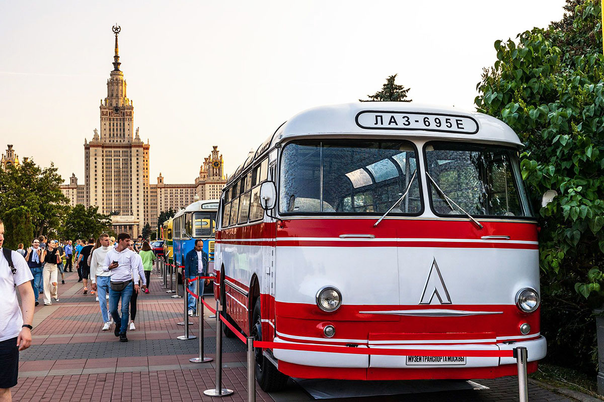 На фестивале «Ретрорейс» Музей транспорта Москвы проведет выставку автобусов