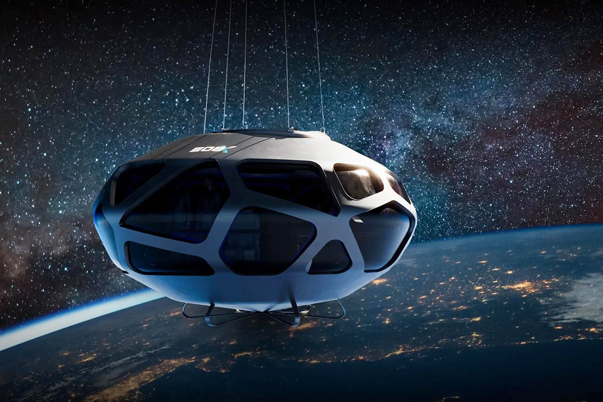 EOS-X Space готовится к запуску туристических капсул в стратосферу в 2025 году