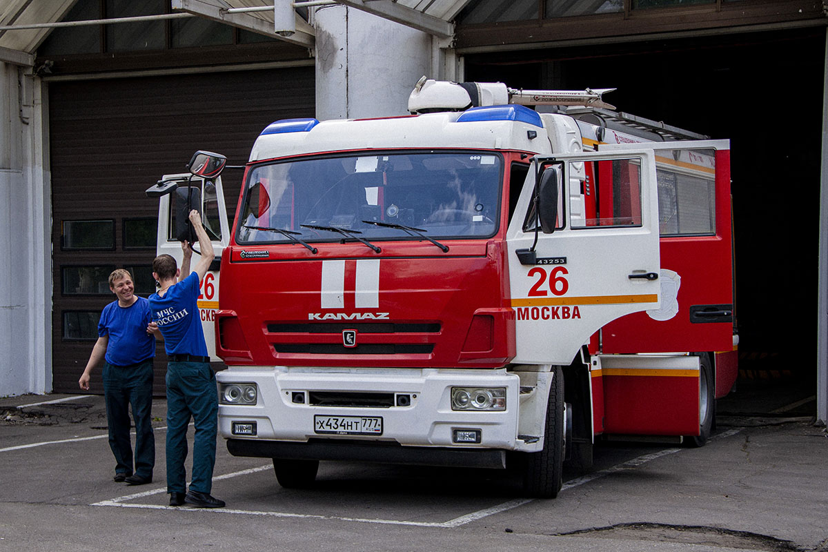 На конкурсе «Московские мастера» выберут лучшего пожарного столицы
