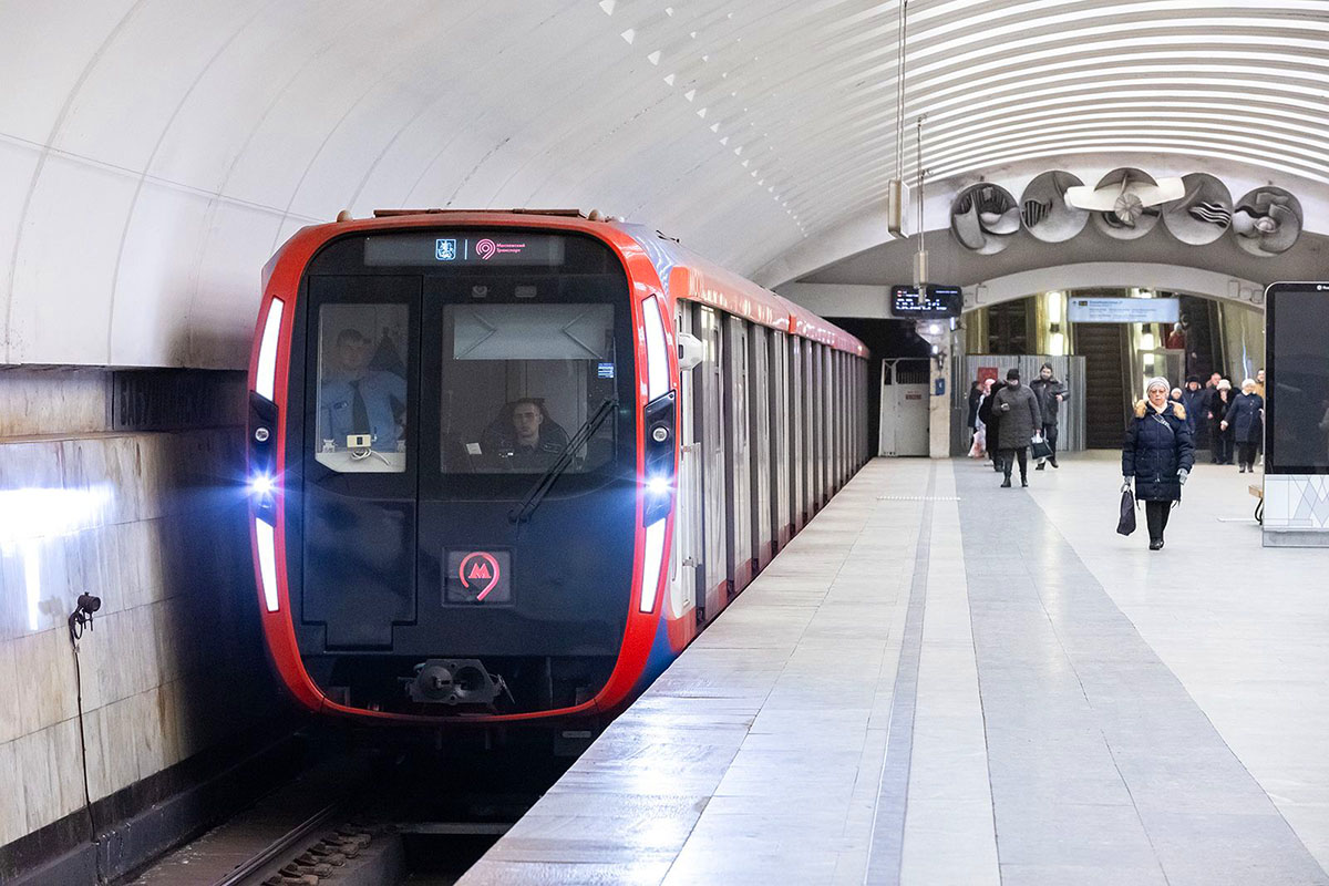 В московском метро 75% поездов — современного поколения