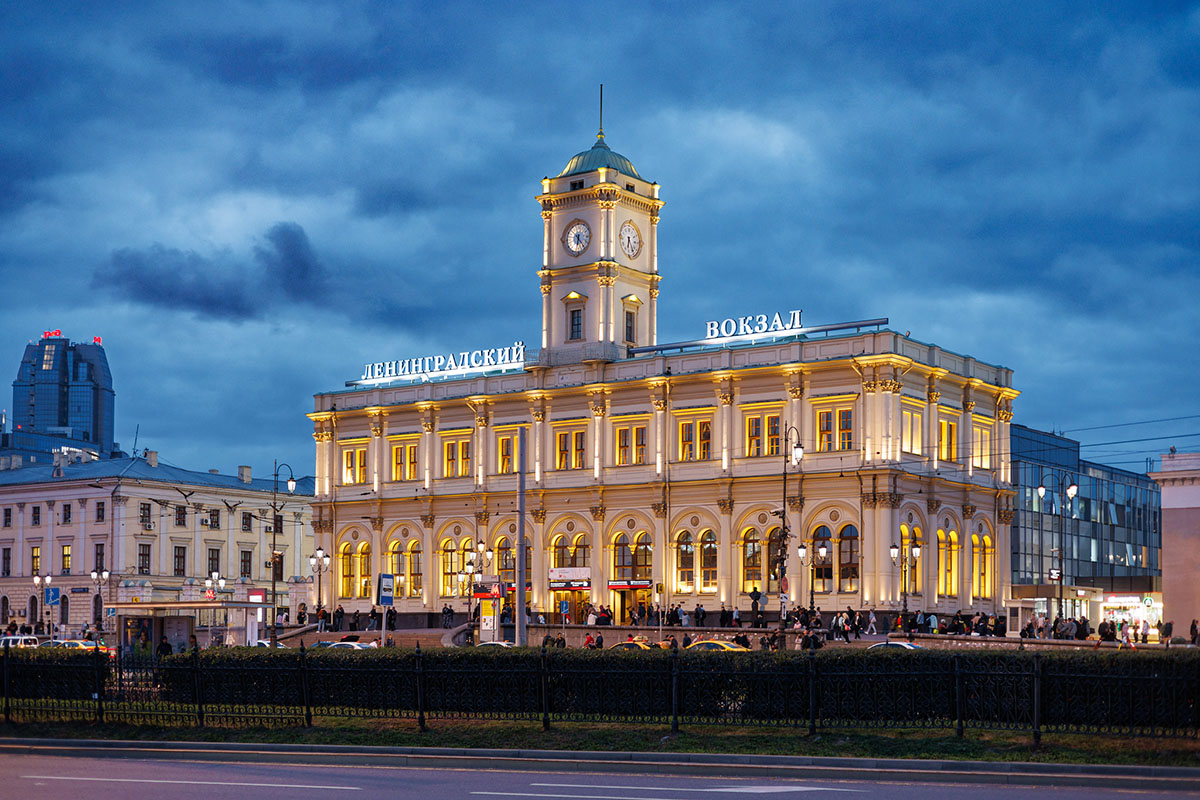 В августе здание столичного Ленинградского вокзала закроется на ремонт