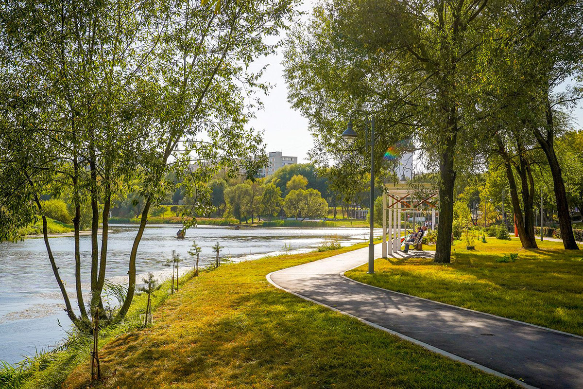 На юге Москвы возле реки Городни появились четыре новые зоны отдыха